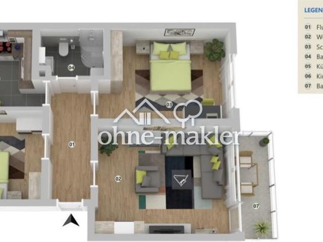 Apartment mieten in Seligenstadt, Hessen