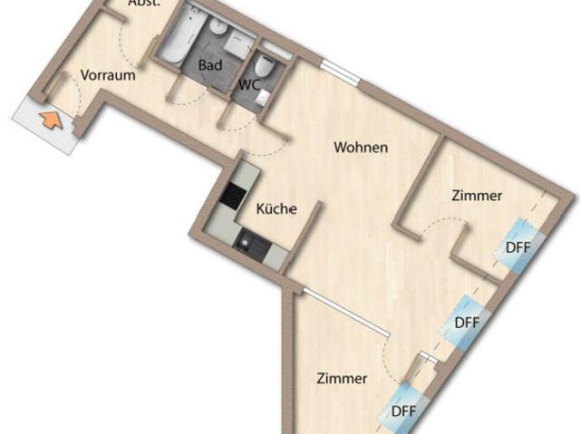 Wohnung kaufen in Gries, Gersdorf-Feistritz