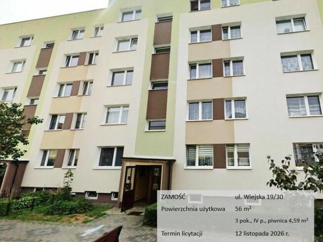 Mieszkanie na sprzedaż w Zamość