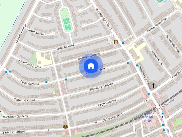 Apartment for rent in Brondesbury Park, Greater London