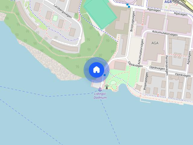 Lägenhet hyra i Dalénum, Lidingö