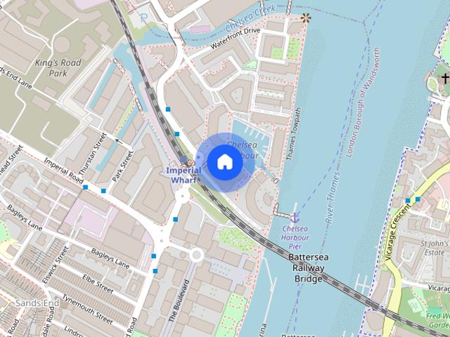 Apartment for rent in Chelsea Harbour, Greater London