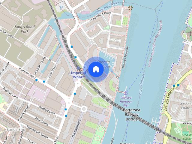 Apartment for rent in Chelsea Harbour, Greater London
