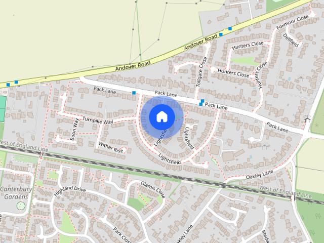 House for rent in East Oakley, Basingstoke and Deane