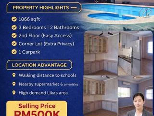 Apartment for sale in Kinabalu, Sabah