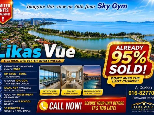 Serviced Residence for sale in Kinabalu, Sabah