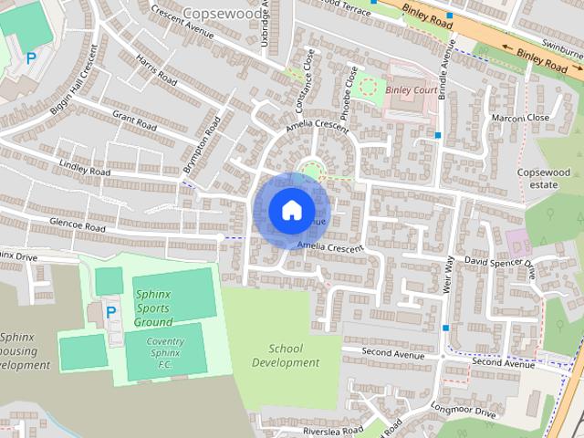 House for rent in Copsewood, West Midlands