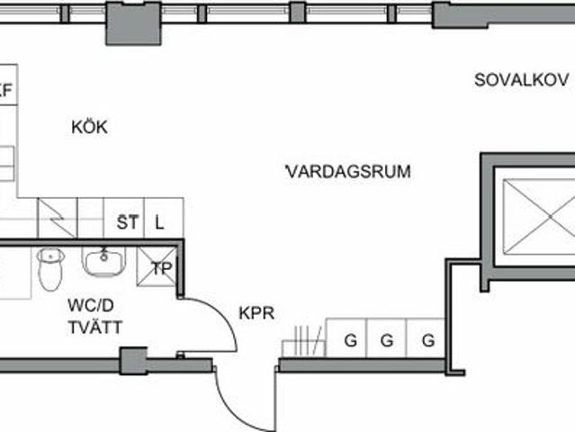 Lägenhet hyra i Druvefors, Borås