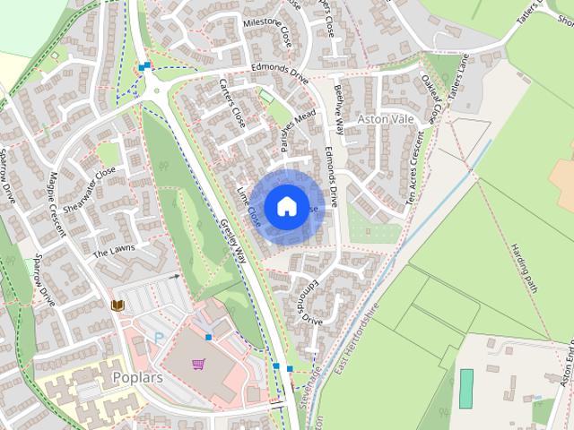 House for rent in Poplars, Shephall