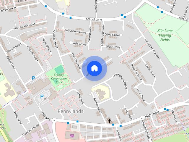 House for rent in Pennylands, Roby Mill