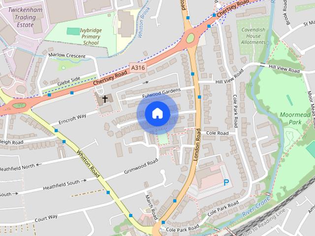 House for rent in St Margarets, Greater London