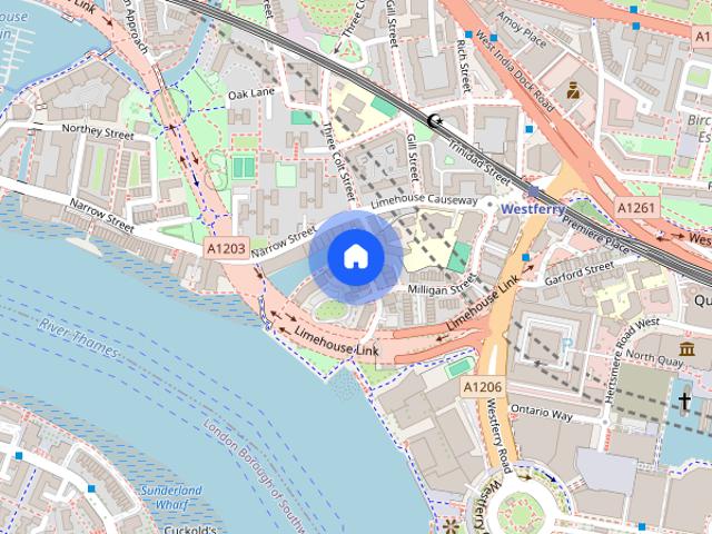 Apartment for rent in Limehouse, Greater London