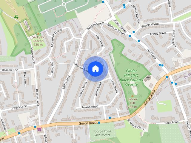 House for rent in Russell's Hall, West Midlands