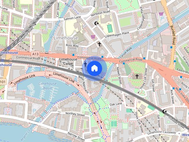 Apartment for rent in Limehouse, Greater London
