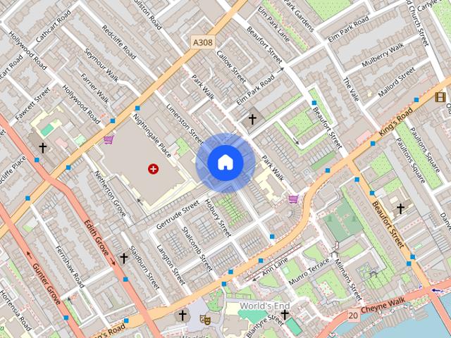 House for rent in Brompton, Greater London