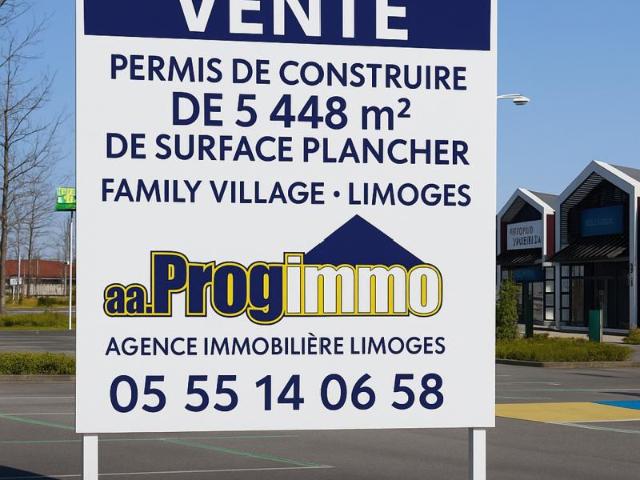 Terrain vente à Limoges