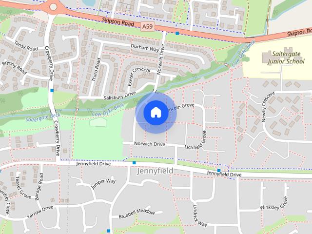 House for rent in Jennyfield, Harrogate
