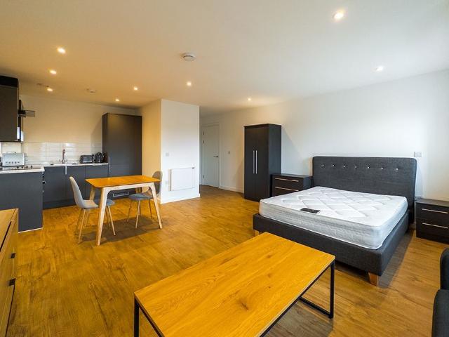 Studio for rent in Lee Bank, Greater Manchester