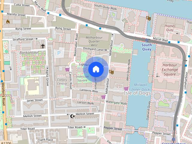 Apartment for rent in Millwall, Greater London