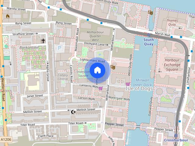 Apartment for rent in Isle Of Dogs, Greater London