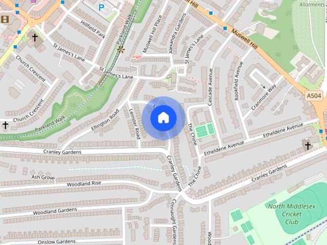 House for rent in Muswell Hill, Greater London