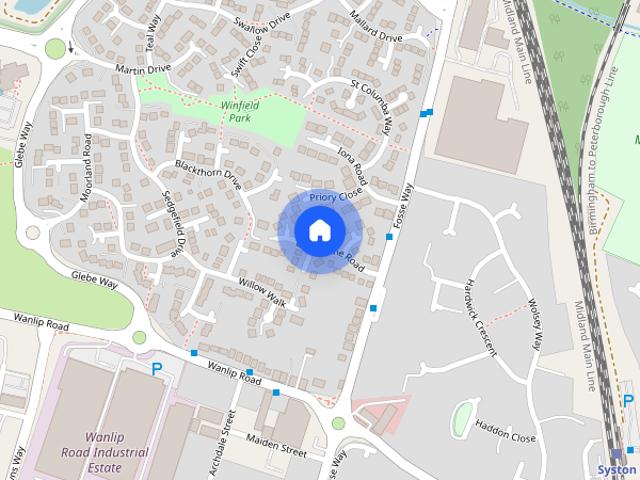 House for rent in Syston, Charnwood