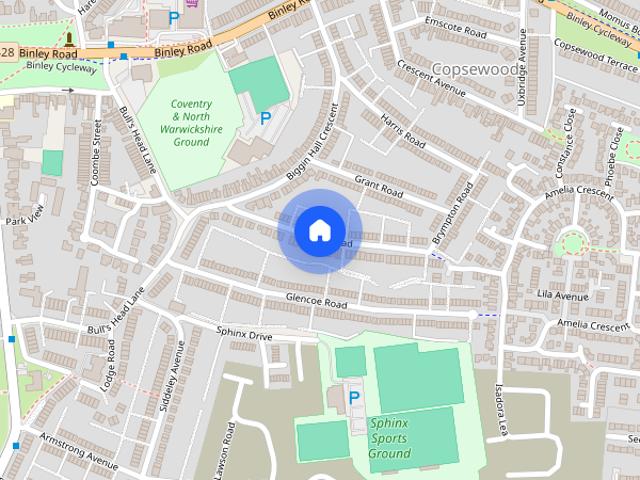 House for rent in Copsewood, West Midlands