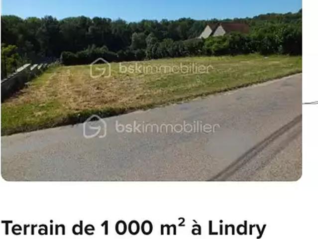 Terrain vente à Auxerre, Lindry