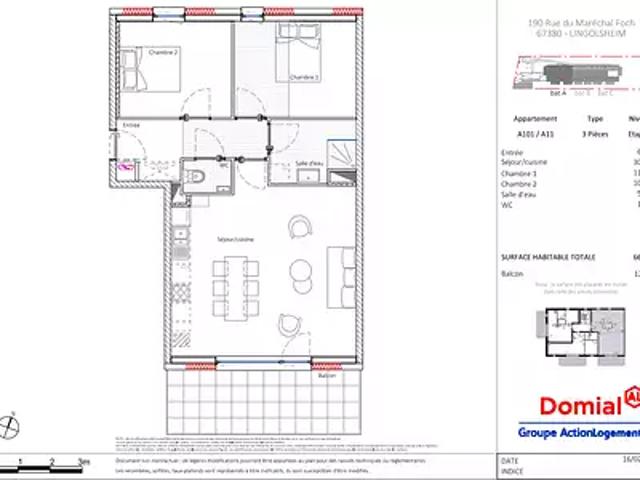 Appartement location à Strasbourg, Lingolsheim