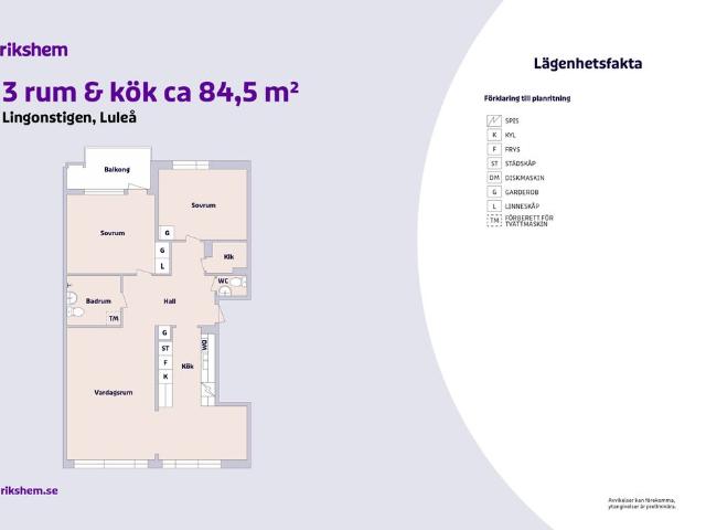 Lägenhet hyra i Luleå, Norrbotten
