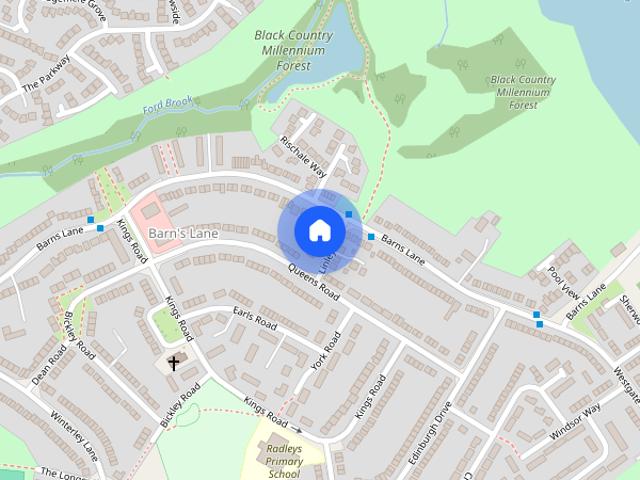 House for rent in Barn's Lane, Walsall