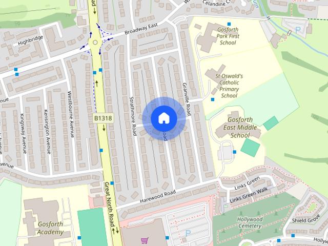 Apartment for rent in South Gosforth, Newcastle Upon Tyne