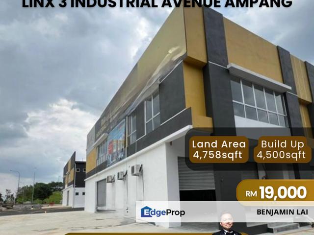 Warehouse for rent in Langat, Selangor