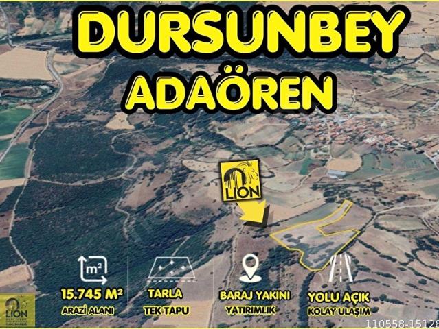 Adaören, Dursunbey içerisinde satılık Arsa