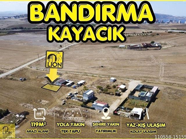 Bandirma, Balikesir içerisinde satılık Arsa