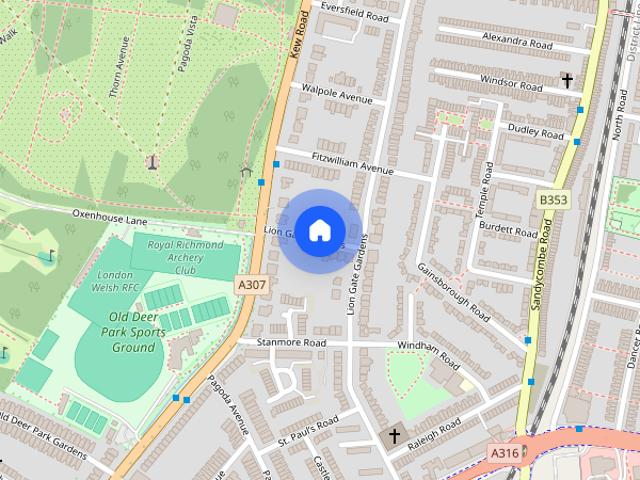Apartment for rent in Kew, Greater London
