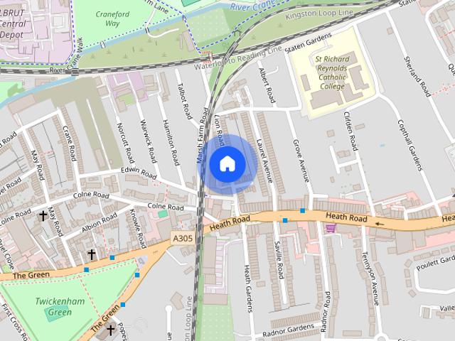 House for rent in Strawberry Hill, Greater London