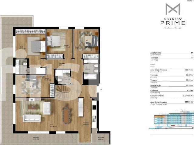 Apartamento alugar em Avenidas Novas, Lisboa
