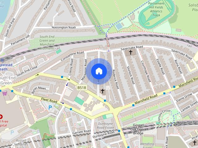 Apartment for rent in Gospel Oak, Greater London