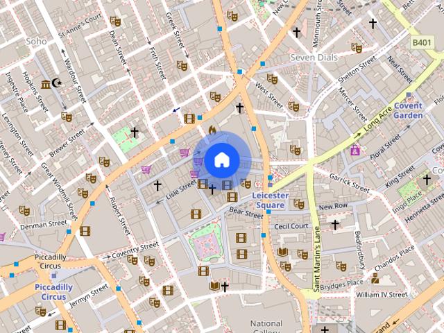 Apartment for rent in Soho, Chinatown