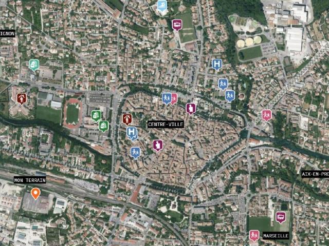 Terrain vente à Avignon, L'isle-sur-la-sorgue