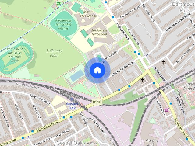 Apartment for rent in London Borough of Camden, Greater London