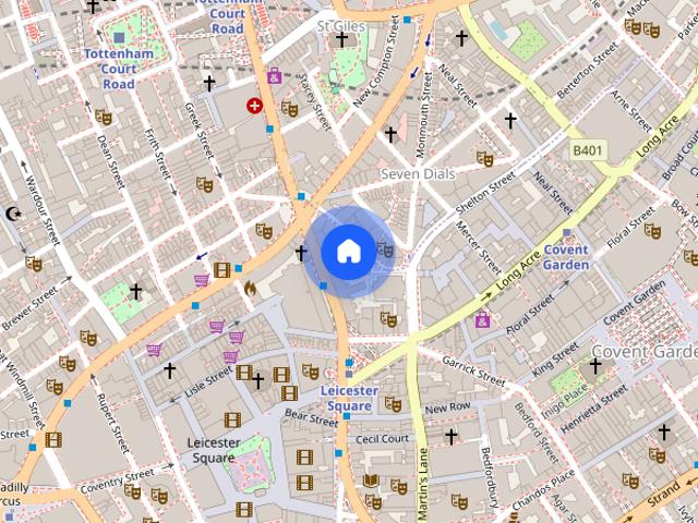 Apartment for rent in Covent Garden, Mayfair