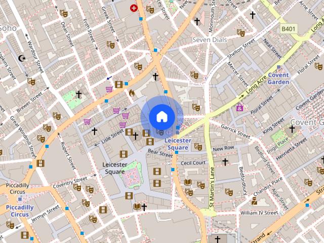 Apartment for rent in Chinatown, Greater London