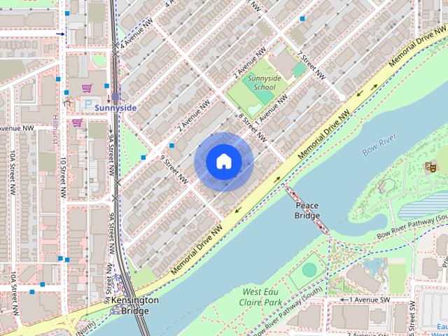 House for rent in Sunnyside, Calgary