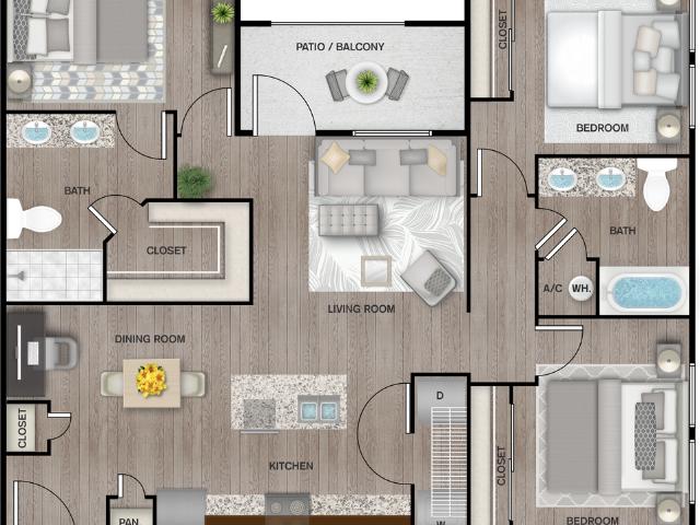 Apartment for rent in Harris, Texas