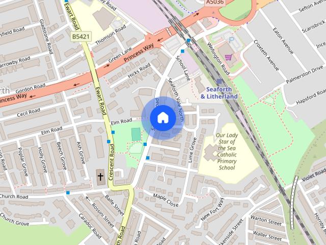 Apartment for rent in Litherland, Sefton