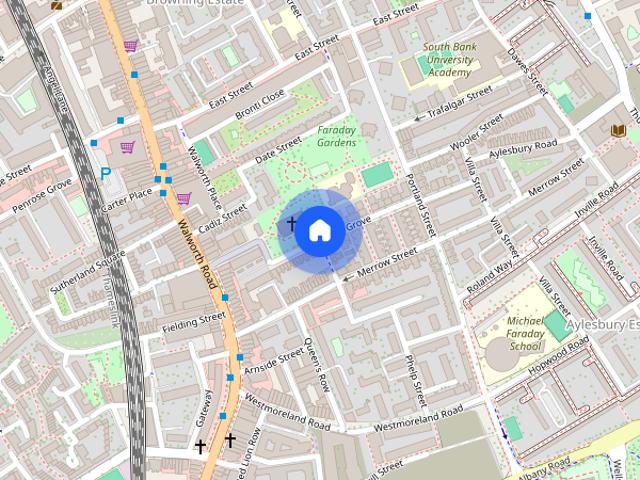 House for rent in Walworth, Greater London