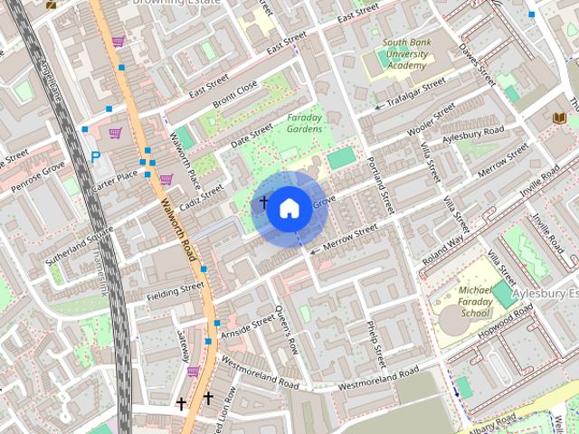 Apartment for rent in Walworth, Greater London