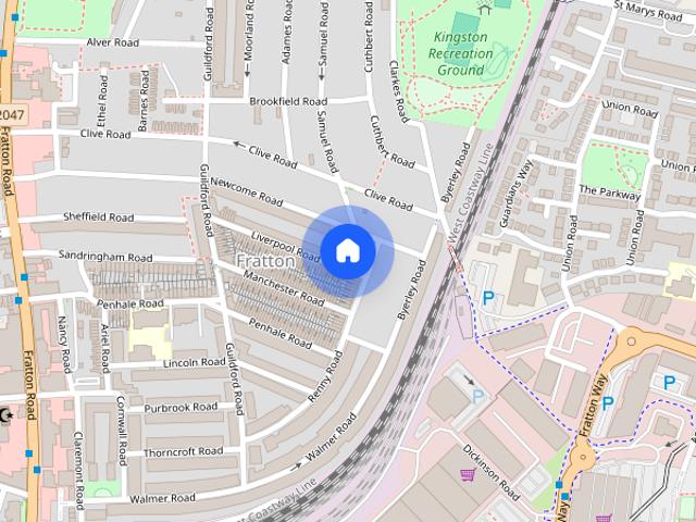 House for rent in Fratton, City Of Portsmouth